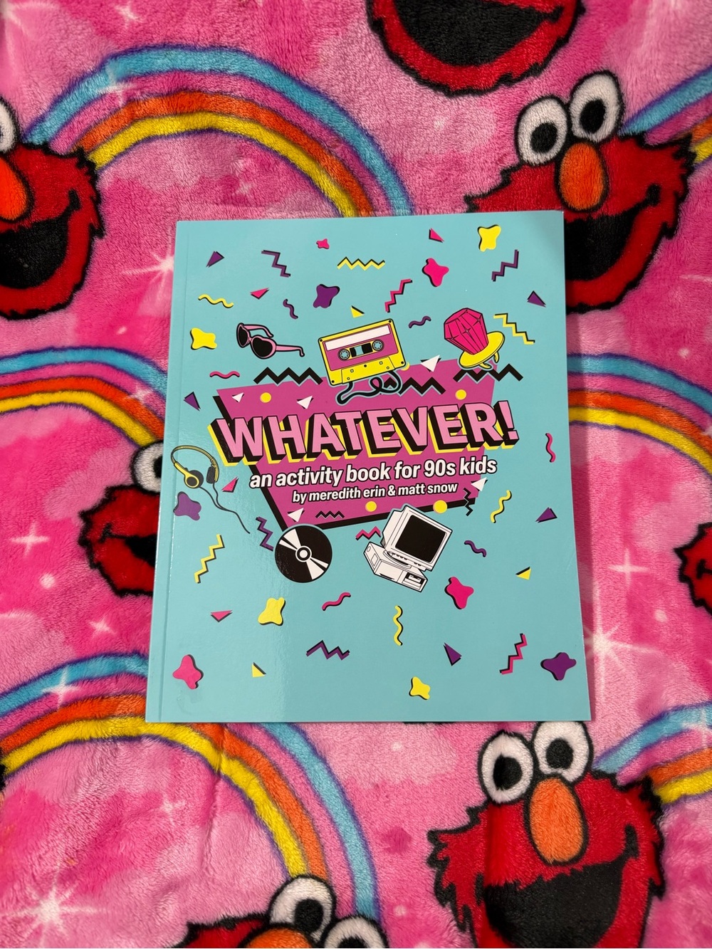 Whatever! Retro Activity Book for Kids & Teens Y2K Nostalgia Paperback gift